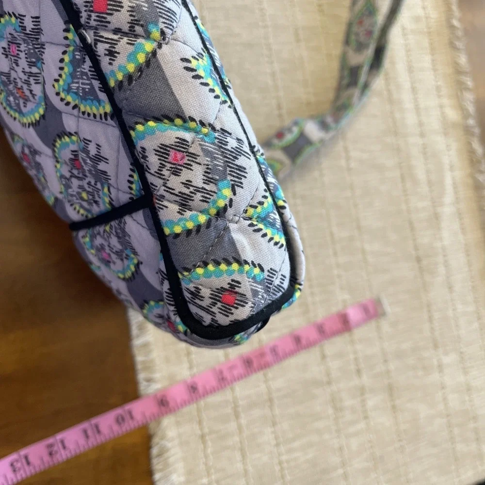 Vera Bradley Crossbody Multi Color Purse /Cross Body Bag With Matching Wallet